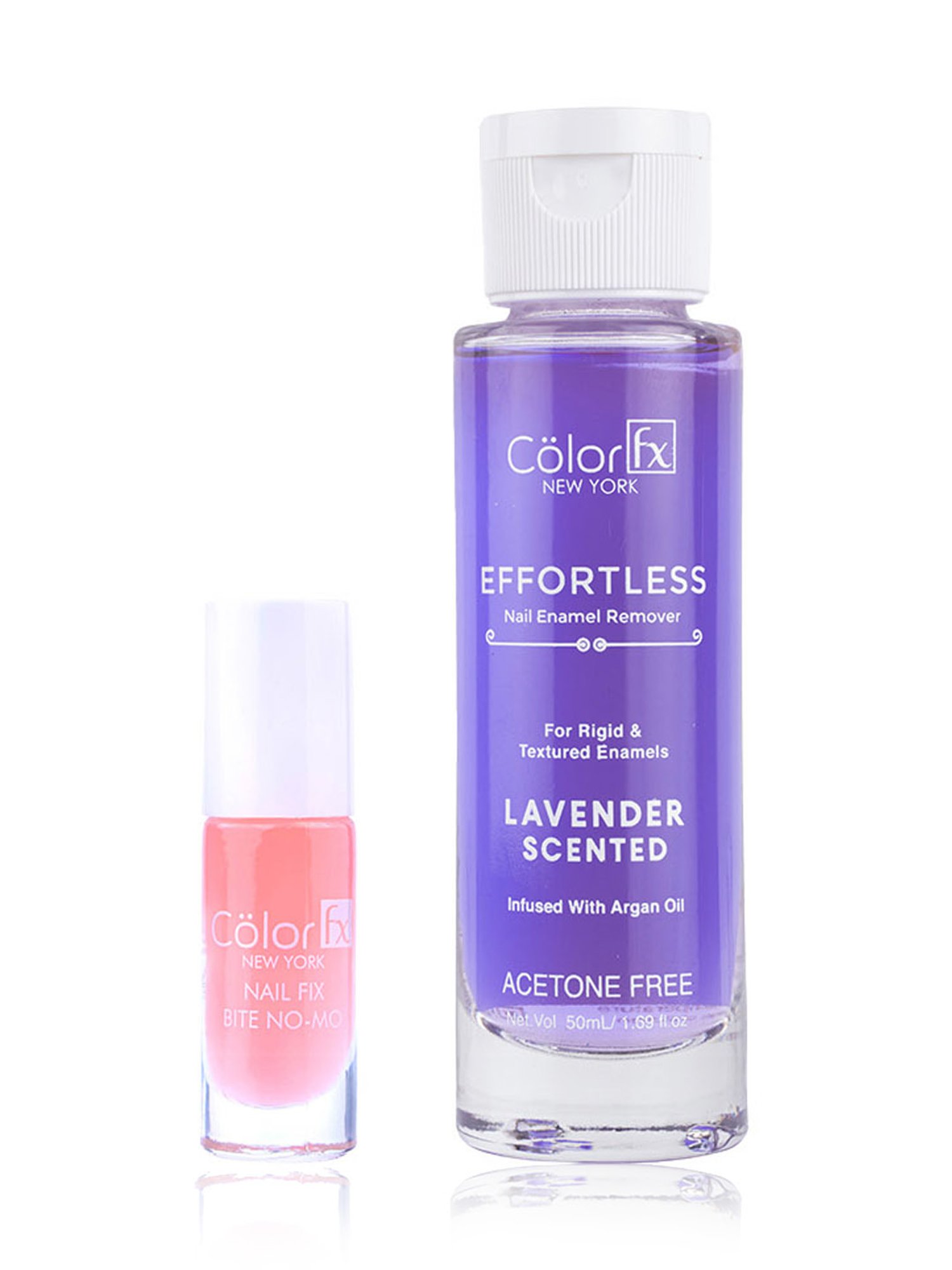 Color Fx Nail Fix Cure-In Mask, Moisturizer, Nail Enamel Remover & Nail Buffer Combo, Pack of 4