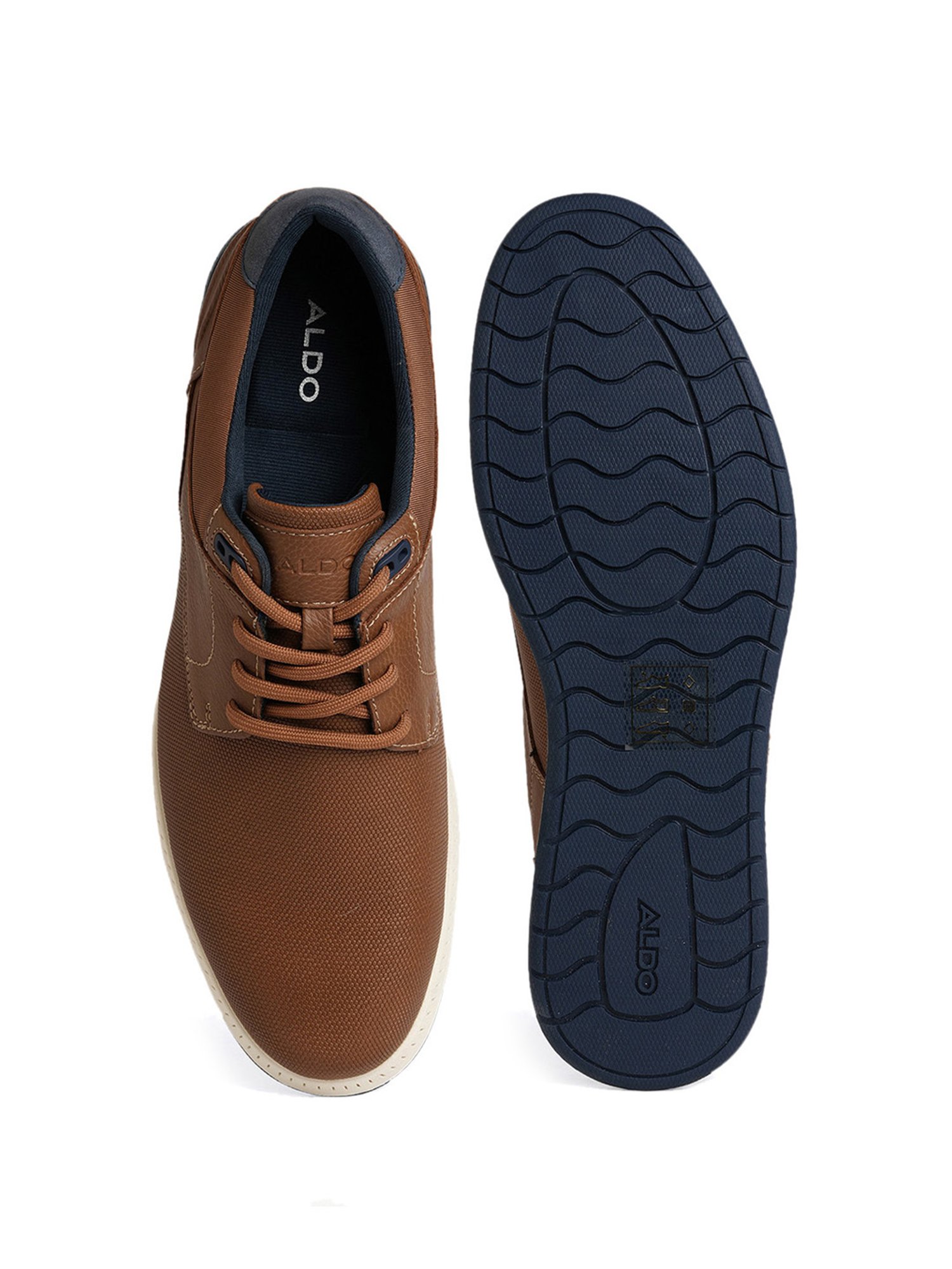 Aldo Men's Brown Derby Shoes