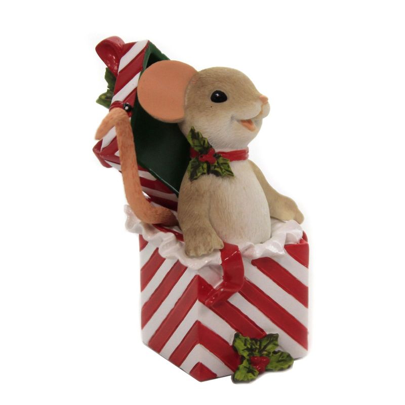 Charming Tails 3.0" You're The Only Gift I Need. Christmas Ornament Package  -  Tree Ornaments