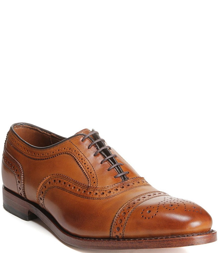 Allen-Edmonds Strand Cap-Toe Leather Dress Oxfords
