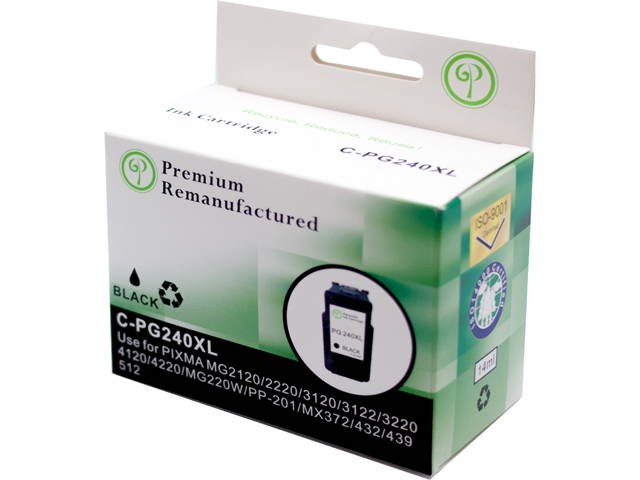 Green Project C-PG240XL Compatible Canon PG 240 High Yield Black