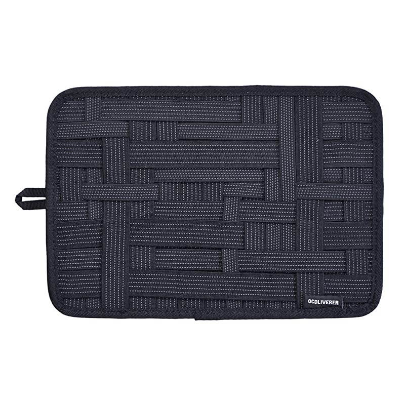 Travel Universal Cable Organizer Electronics Accessories Cases Various USB Phone Charger Cable Monochrome