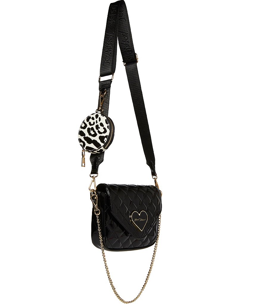 Betsey Johnson Chain Crossbody Bag