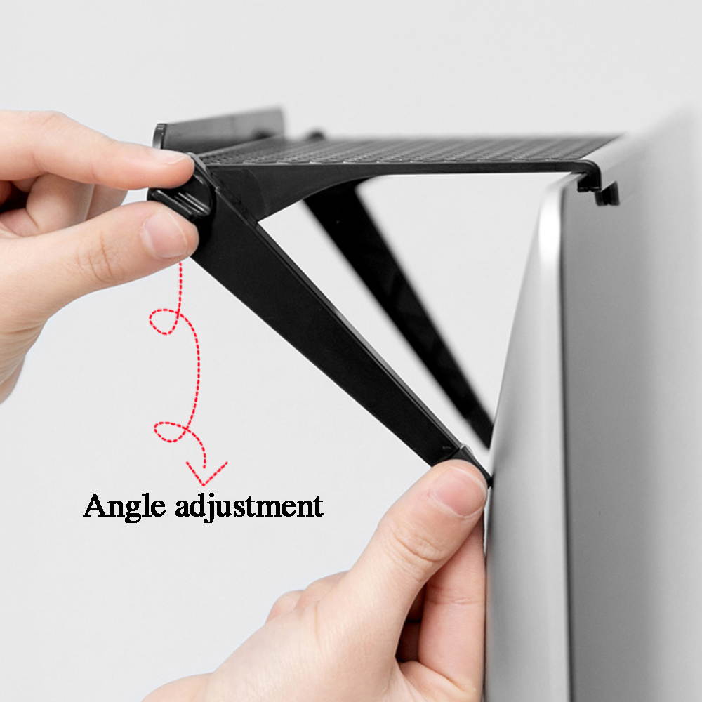 TV Screen Top Shelf Monitor Mount Organizer for Computer Monitor/Flat Screen TV (8.46 inch)