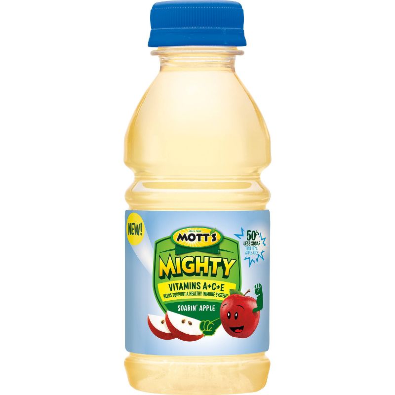 Mott's Mighty Original Apple Juice Drink - 6pk/8 fl oz Bottles