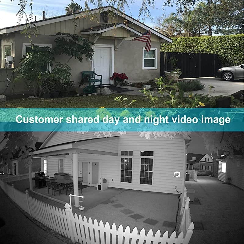 Wireless Outdoor Solar Battery Security Camera 1080p Full HD Night Vision TwoWay Talk Home Security Camera Beige