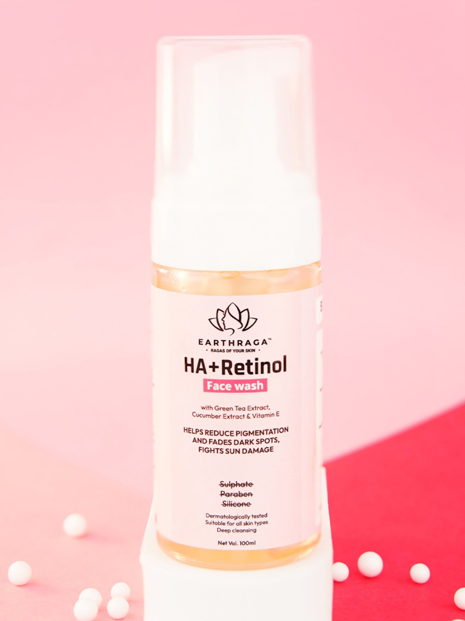 Globus Naturals Rice Ceramide Radiance Face Wash - Pack of 3