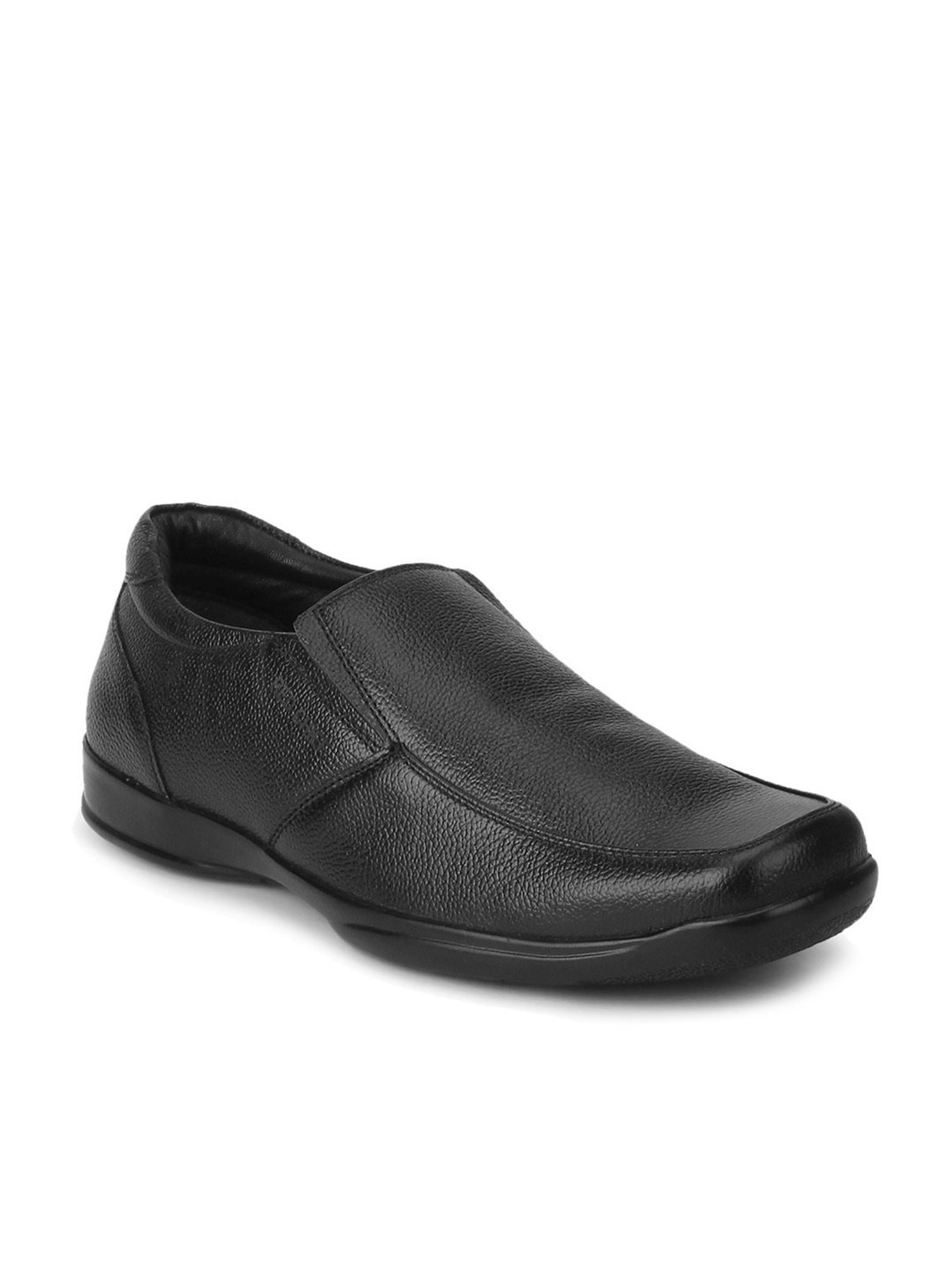 Red Chief Men's Black Formal Loafers