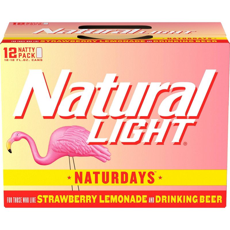 Natural Light Naturdays Lager Beer - 12pk/12 fl oz Cans