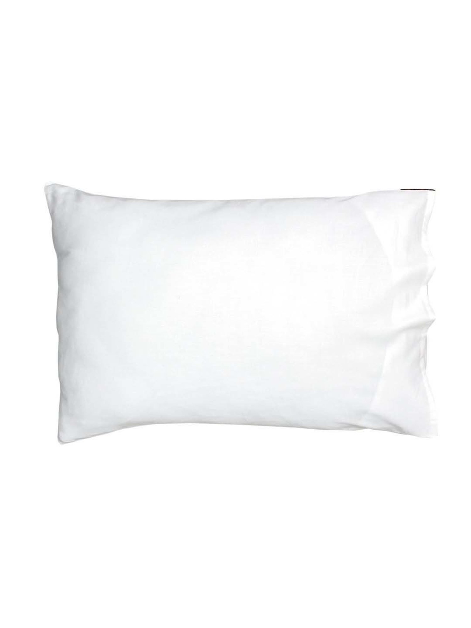 House This Joy Ride Yellow & White Cotton 300 TC Single Bedsheet with 1 Pillow Cover