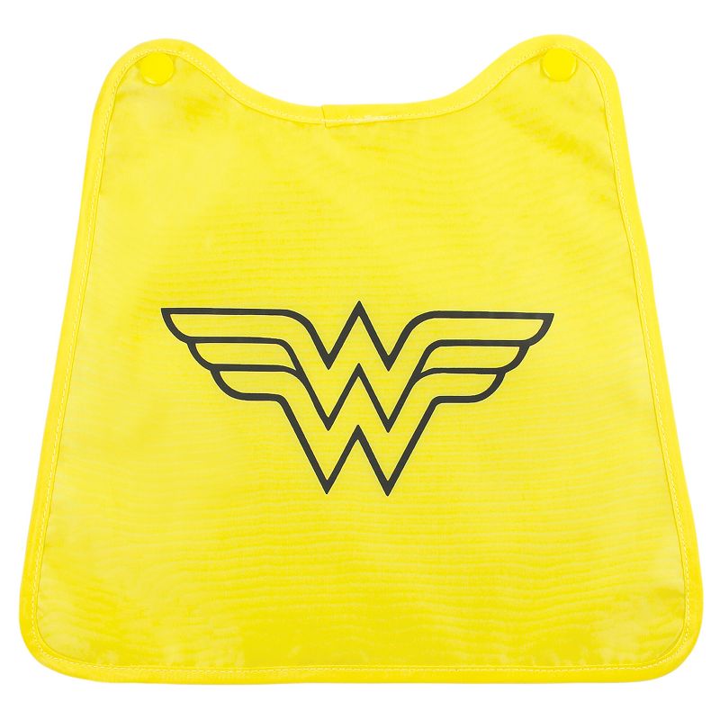 Bumkins Baby Girls' Wonderwoman Waterproof Superbib With Cape