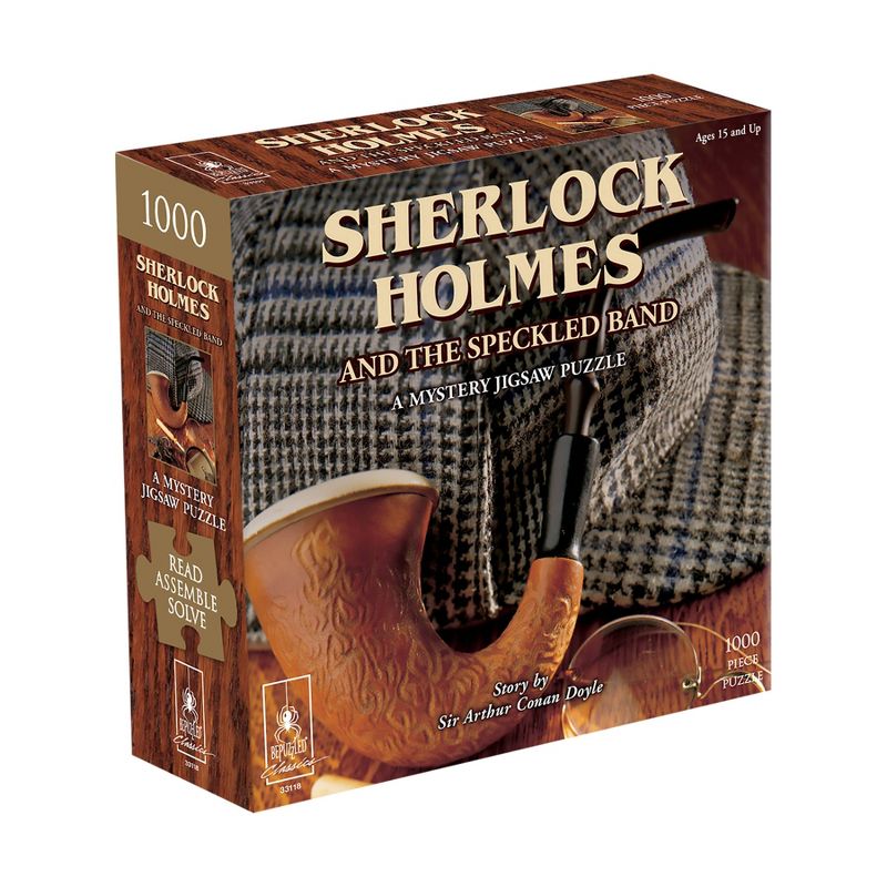 Bepuzzled Classic Mystery: Sherlock Holmes and the Speckled Band Jigsaw Puzzle - 1000pc