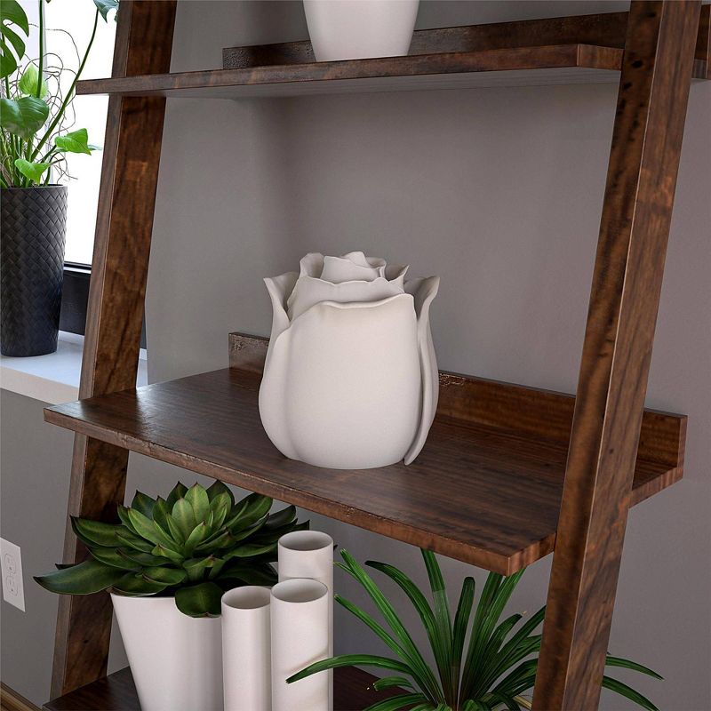 8" LED Solar Portable Outdoor Lantern with Flame - Techko Kobot