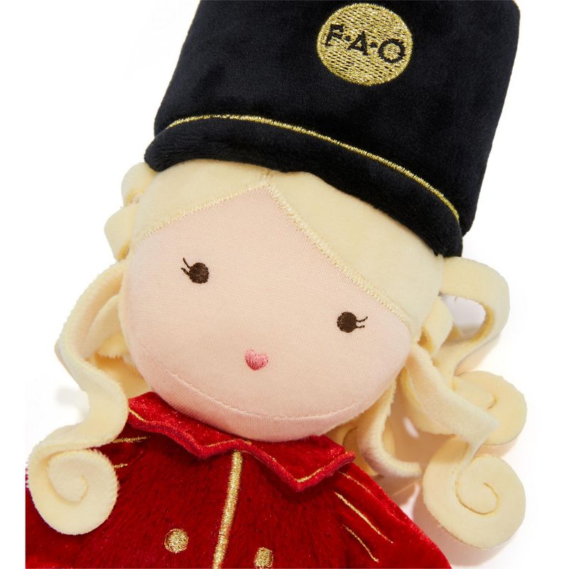 FAO Schwarz DOLL SOLDIER BLONDE HAIR