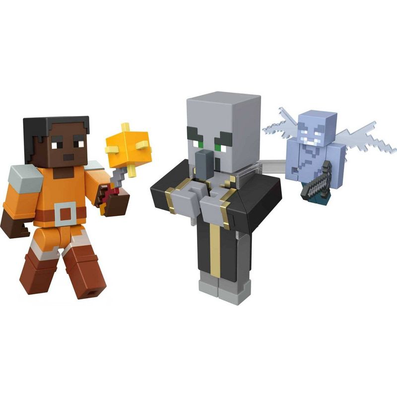 Minecraft Dungeons Hal & Nameless One Figure 2pk