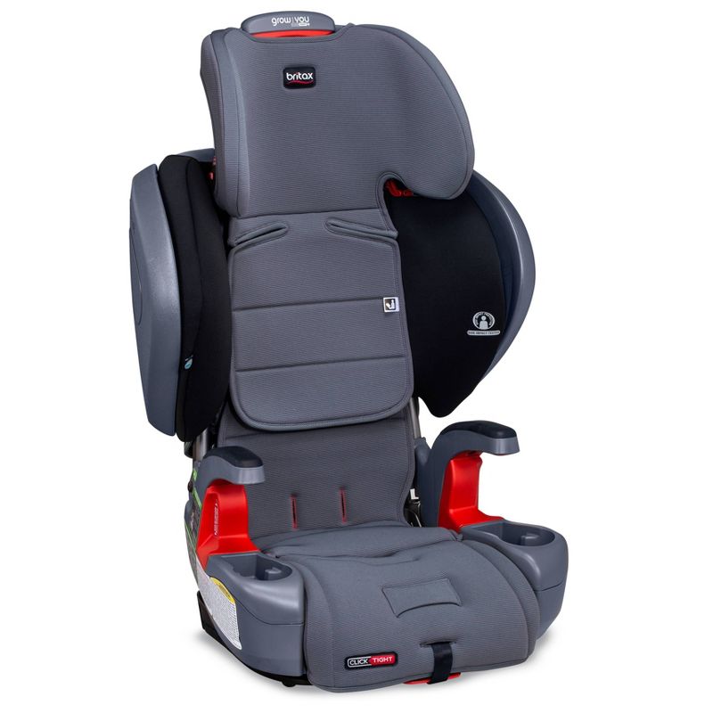 Britax Grow With You ClickTight Plus Harness-2-Booster SafeWash - Otto Gray