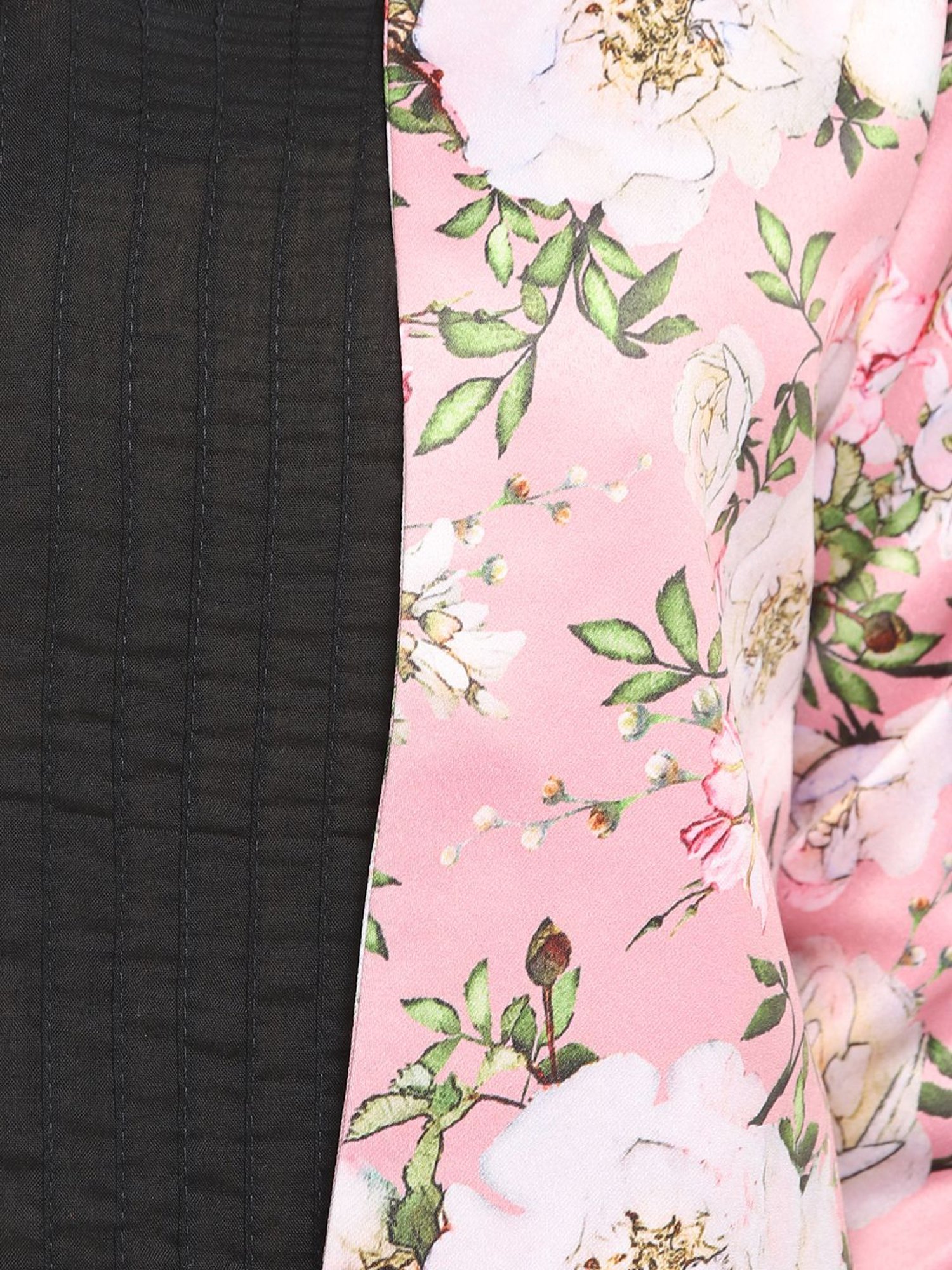 Hangup Pink Printed Shrug