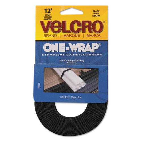 VELCRO USA Inc VEK90340 Get A Grip Velcro - 0.75" x 12.00 ft. - Black