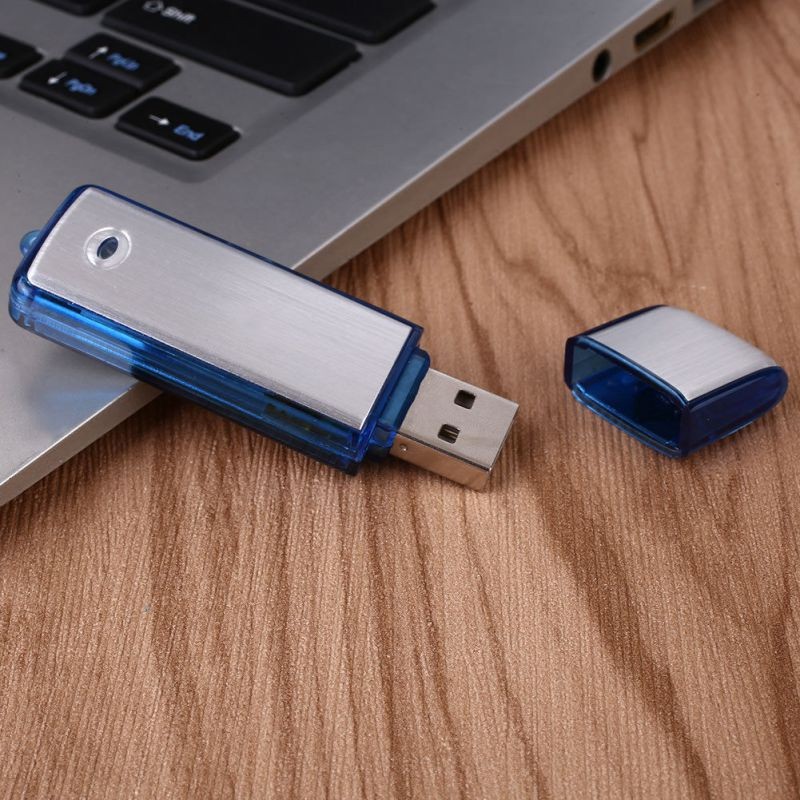 USB 4GB 2in1 Mini USB Spy Digital Pen audio Voice Recorder Flash Drive Support U disk function