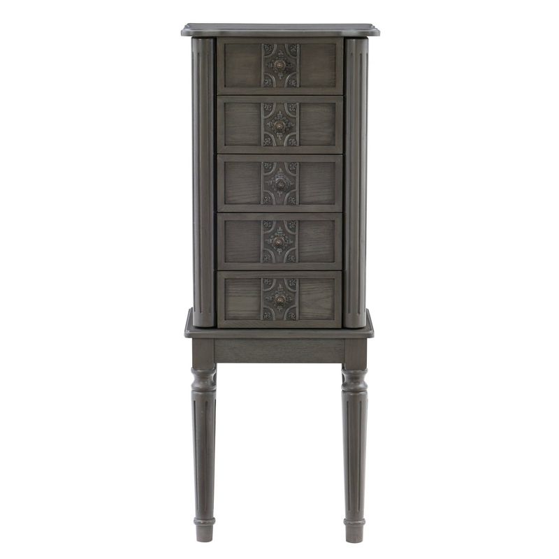 Tallow Jewelry Armoire Gray - Powell Company