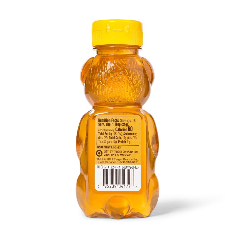 Nature Nate's 100% Pure Raw Unfiltered Organic Honey – 16oz