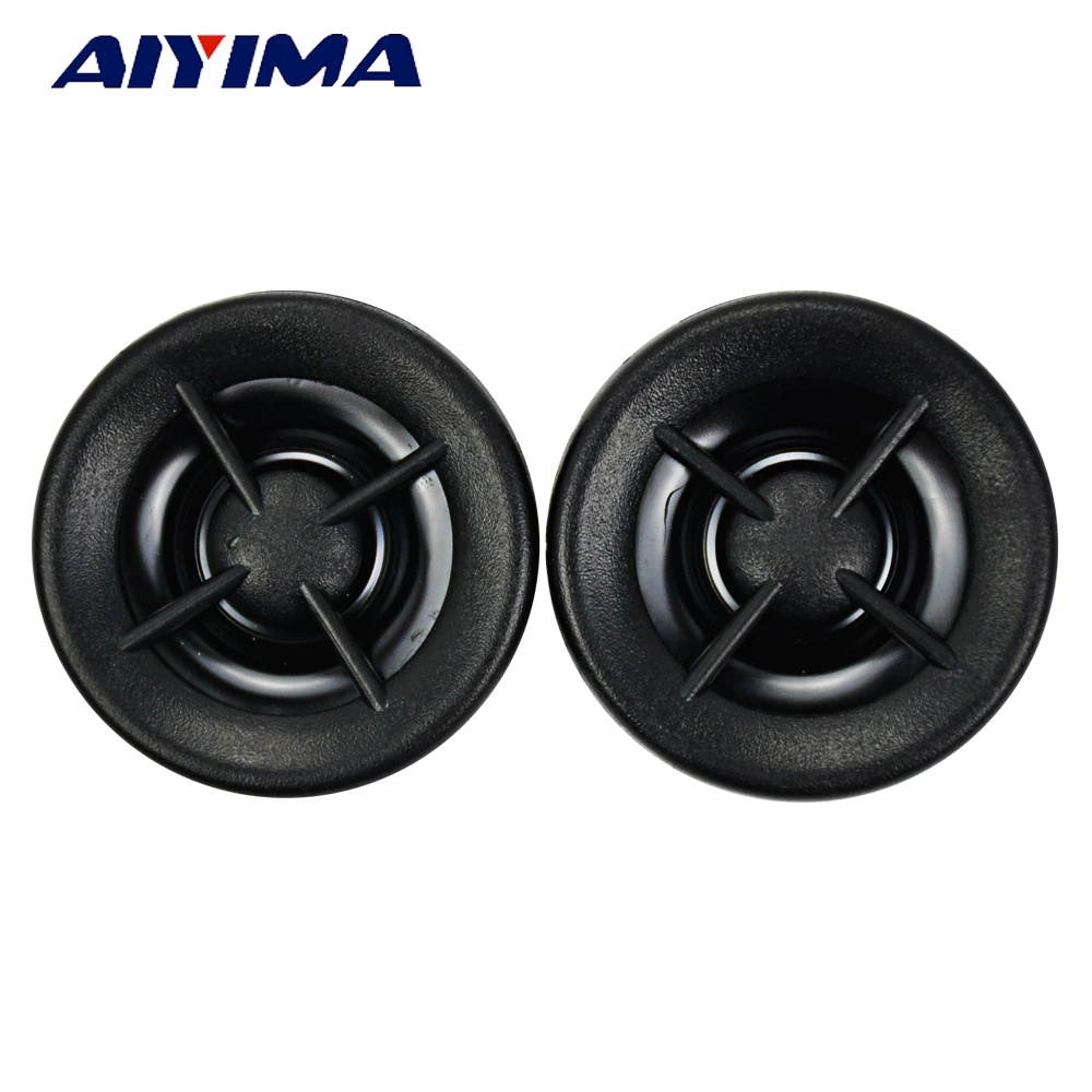 2Pcs 1Inch Mini Audio Portable Speakers 8 Ohm 20W Neodymium Magnetic Car Tweeters High-pitched Speaker