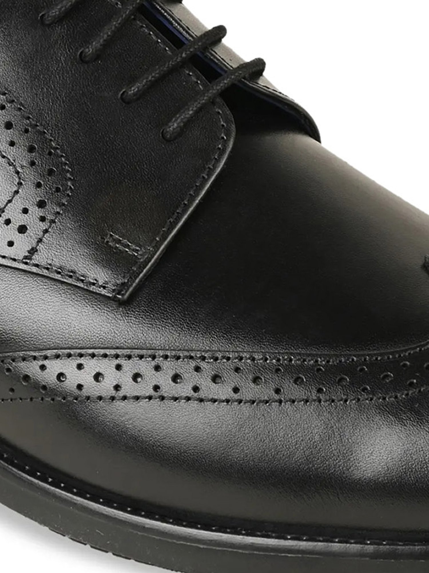 Regal Men's Black Brogue Shoes