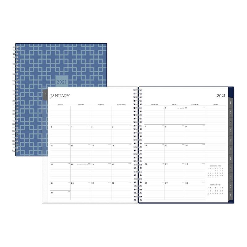 Undated Teacher Planner 8.5" x 11" Large Weekly Lesson Plan Book Botanical Floral - TF Publishing