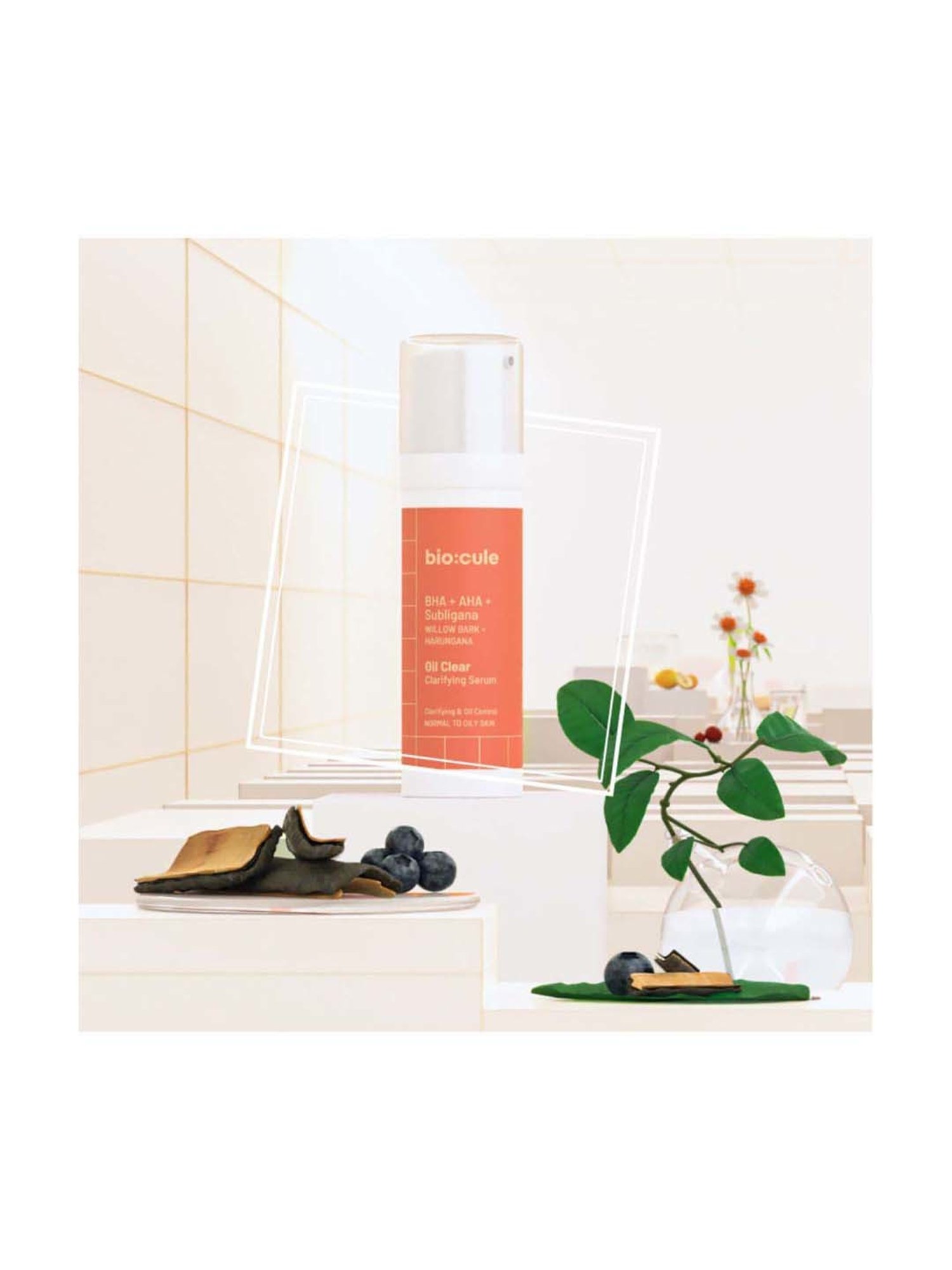 Biocule AHA, BHA Oil Clear Clarifying Face Serum - 15 ml