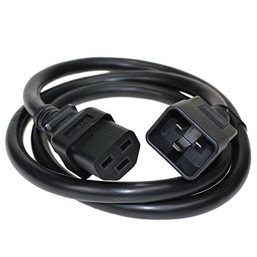 SF Cable 4ft IEC320 C20 to C21 12AWG 20A 250V SJT Power Cord