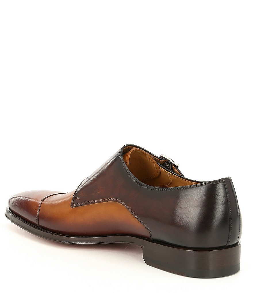 Magnanni Men's Jaden Double Monk Strap Dress Shoe