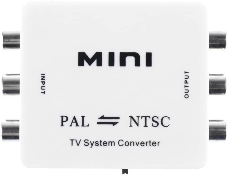 PAL/NTSC/SECAM to PAL/NTSC Bi-Directional TV Format System Converter Adapter