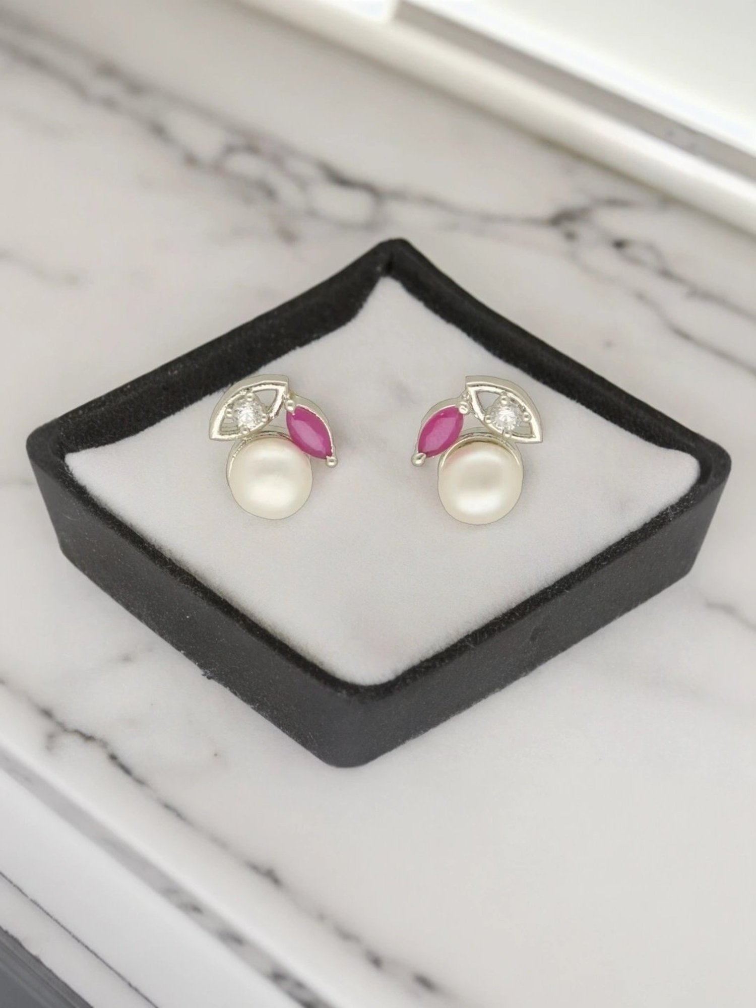 Sri Jagdamba Pearls Yashvi Pearl Earrings for Women and Girls