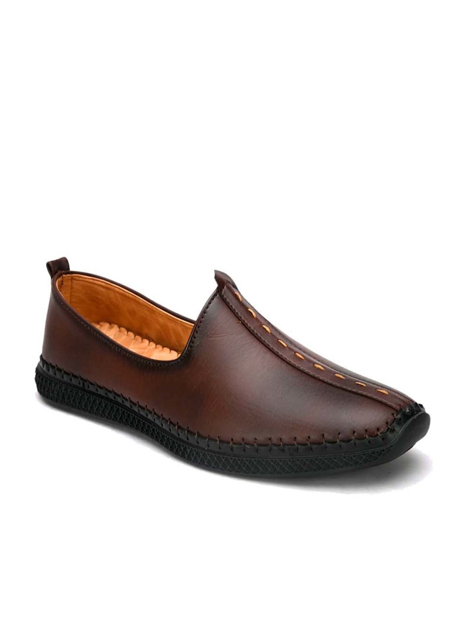 Giorgio Men's Brown Casual Slip Ons