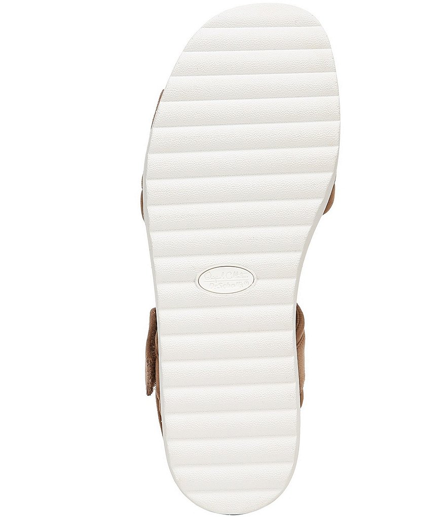 Original Collection by Dr. Scholl's Meet Up Suede Platform Wedge Sandals