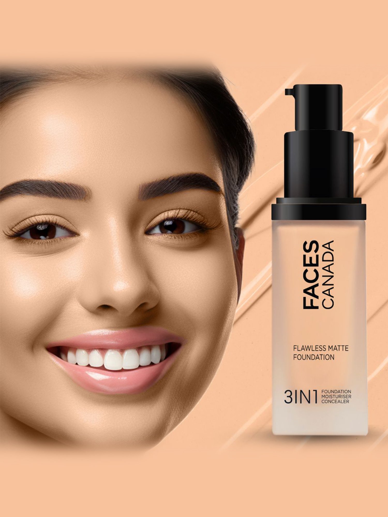 FACES CANADA Flawless Matte Foundation Rose Ivory - 30 ml