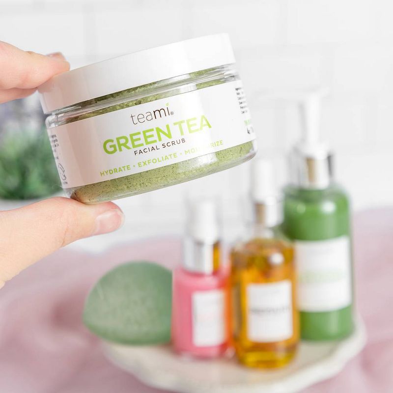Teami Green Tea Facial Scrub - 4oz