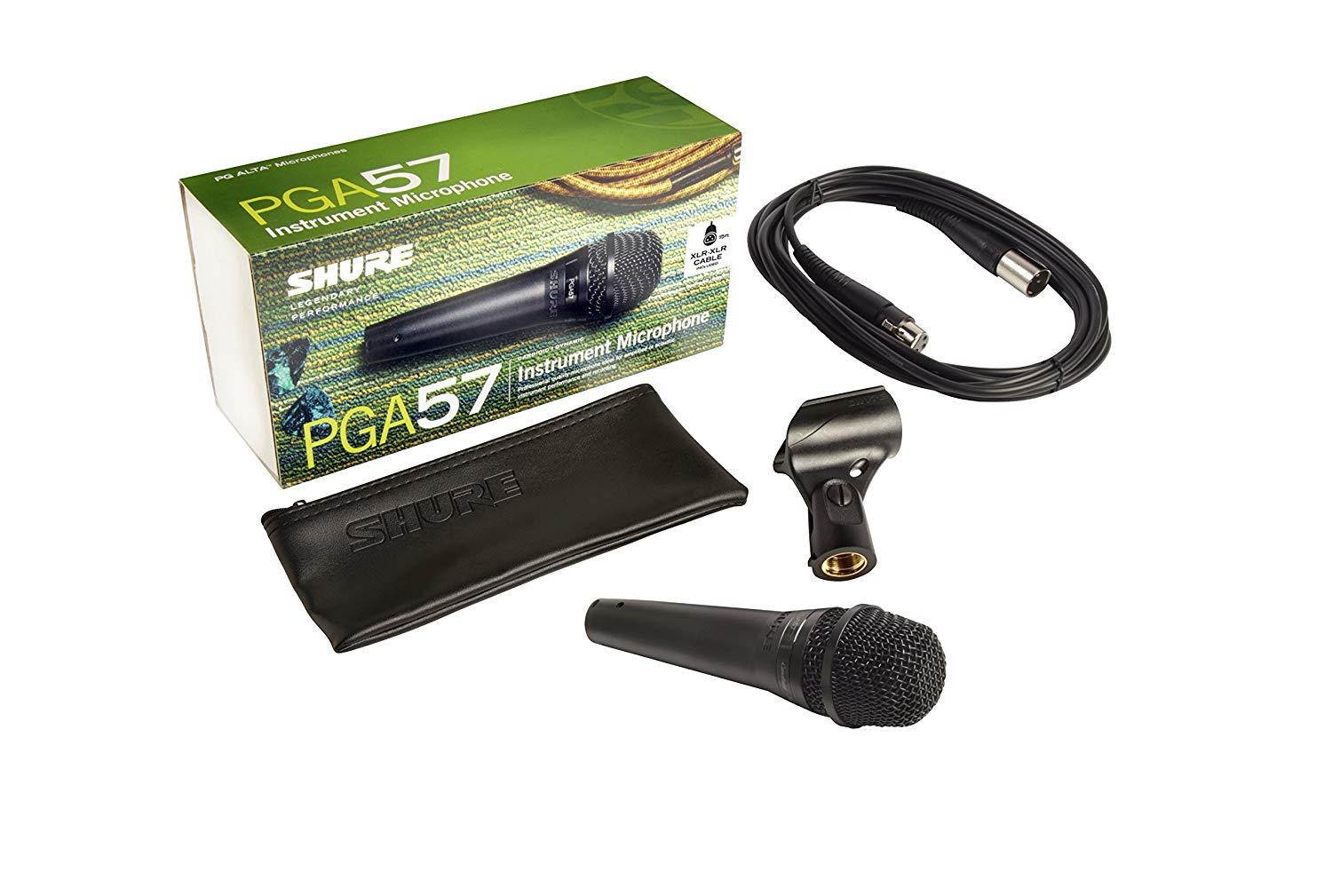 Shure PGA57-XLR Cardioid Dynamic instrument Microphone