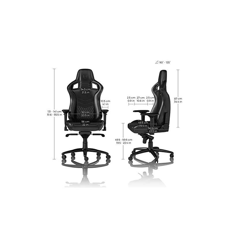 Epic Gaming Chair - Office Chair - Desk Chair - PU Hybrid Leather - Java Edition