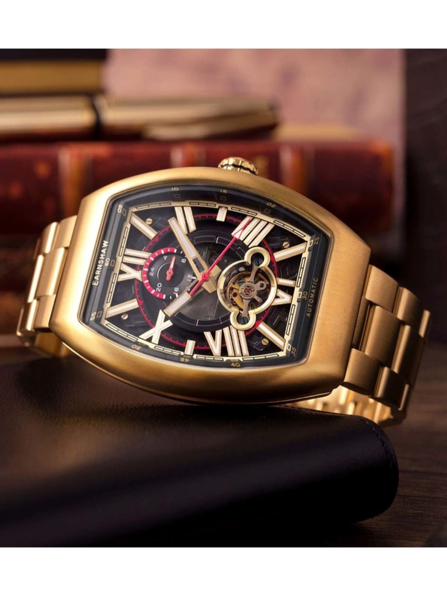 EARNSHAW ES-8272-22 Supremacy Automatic Watch for Men