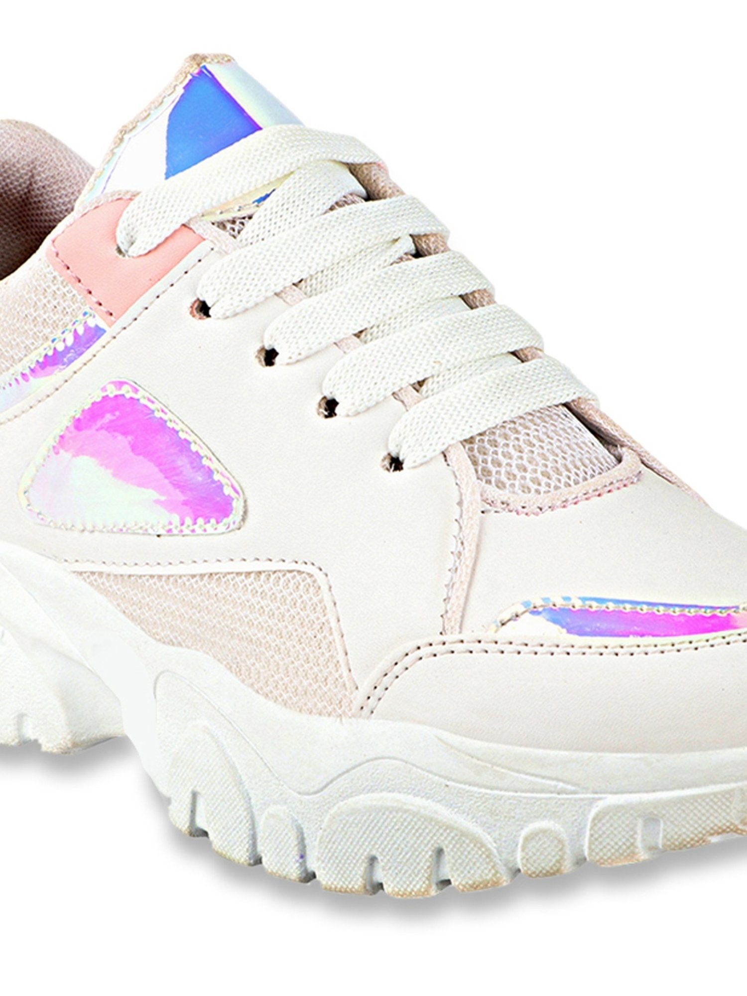 Shoetopia Women's White Sneakers