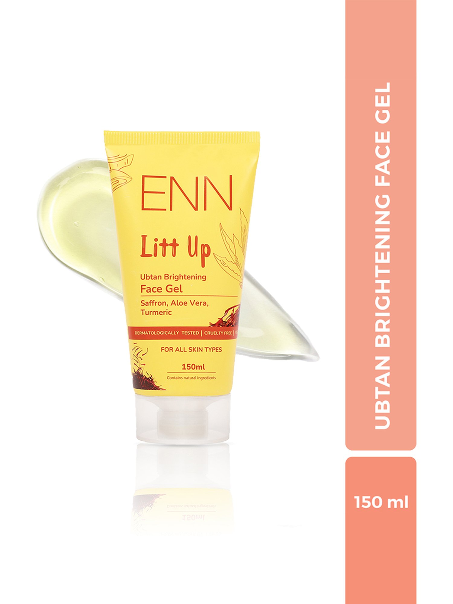 ENN Litt Up Ubtan Brightening Face Gel - 150 ml