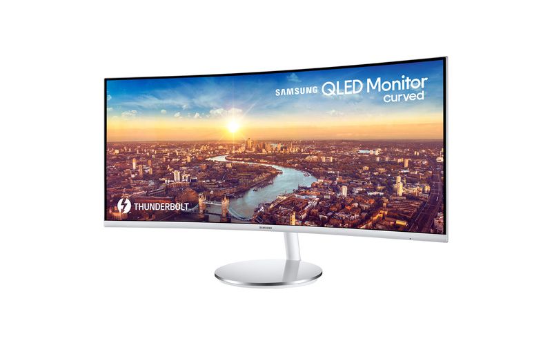 Samsung CJ79 34" Ultra Widescreen LCD Monitor - 3440 x 1440 display - 300 nit brightness - LED backlit technology - VA-Panel technology