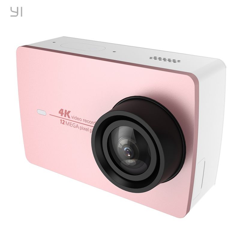 Yi 4K Action Camera 2.19" Touch Screen 1080P/120fps 720P/240fps Full HD 12MP Adopt for Ambarella A9SE75 5GHz WiFi Anti-shake Distortion Calibration 155&deg;Wide Angle Sports Cam DVR Camcorder