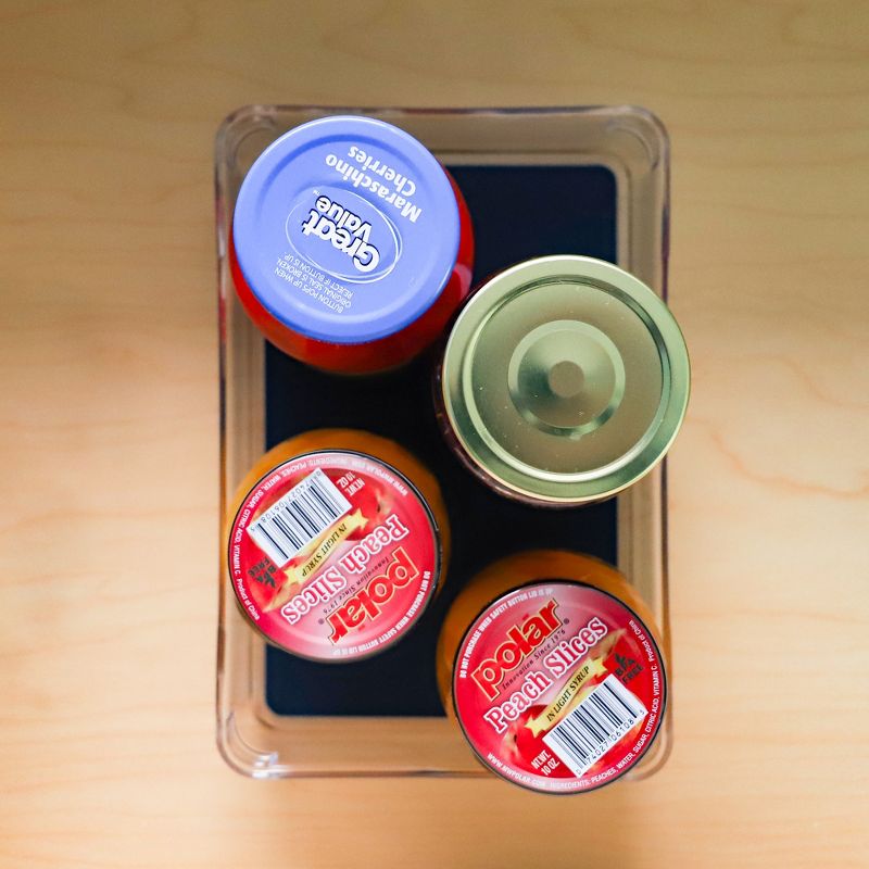 Michael Graves Design 9.5" x 6.5" Drawer Organizer with Indigo Rubber Lining