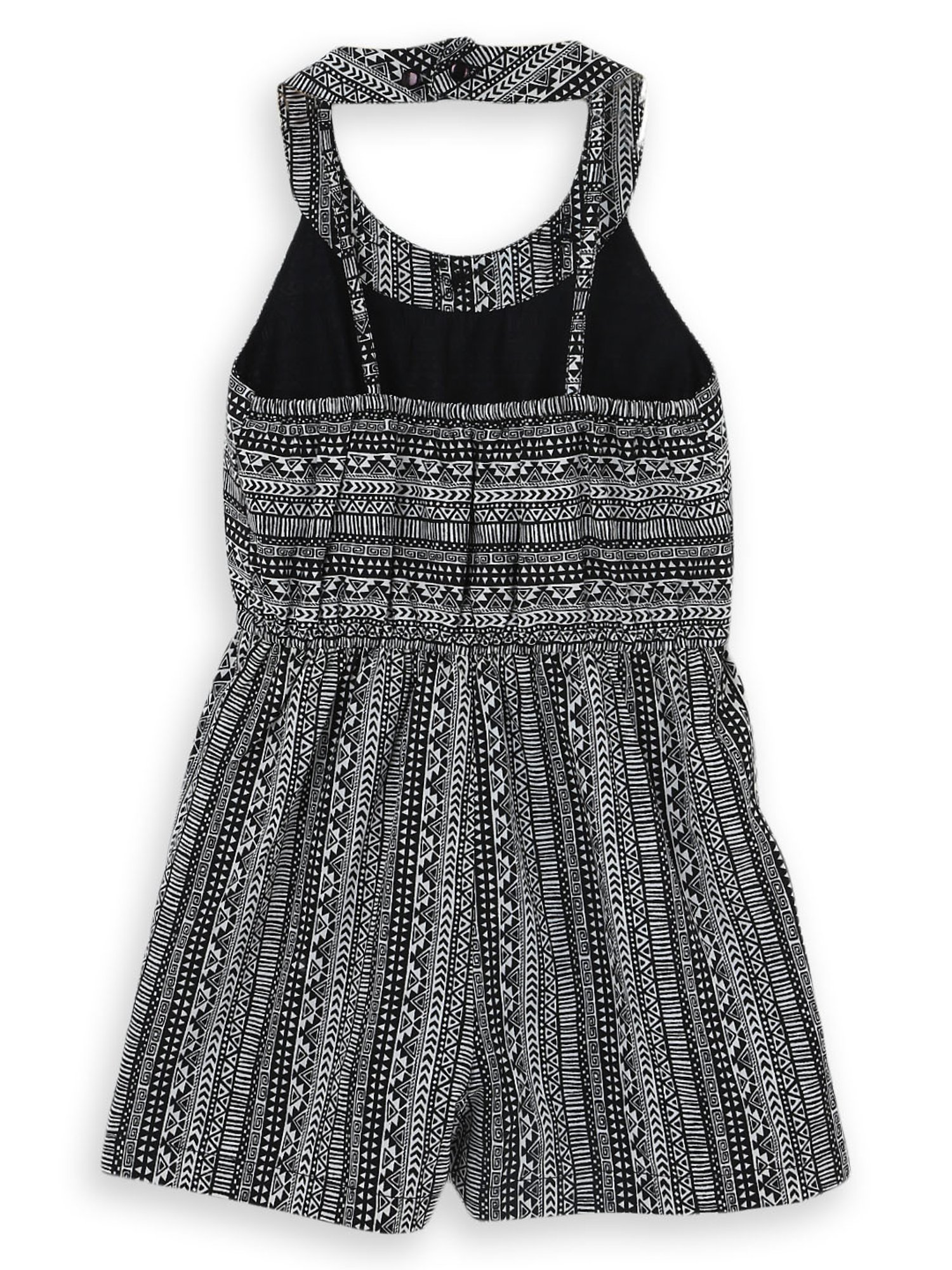 Nauti Nati Kids Black Striped Jumpsuit