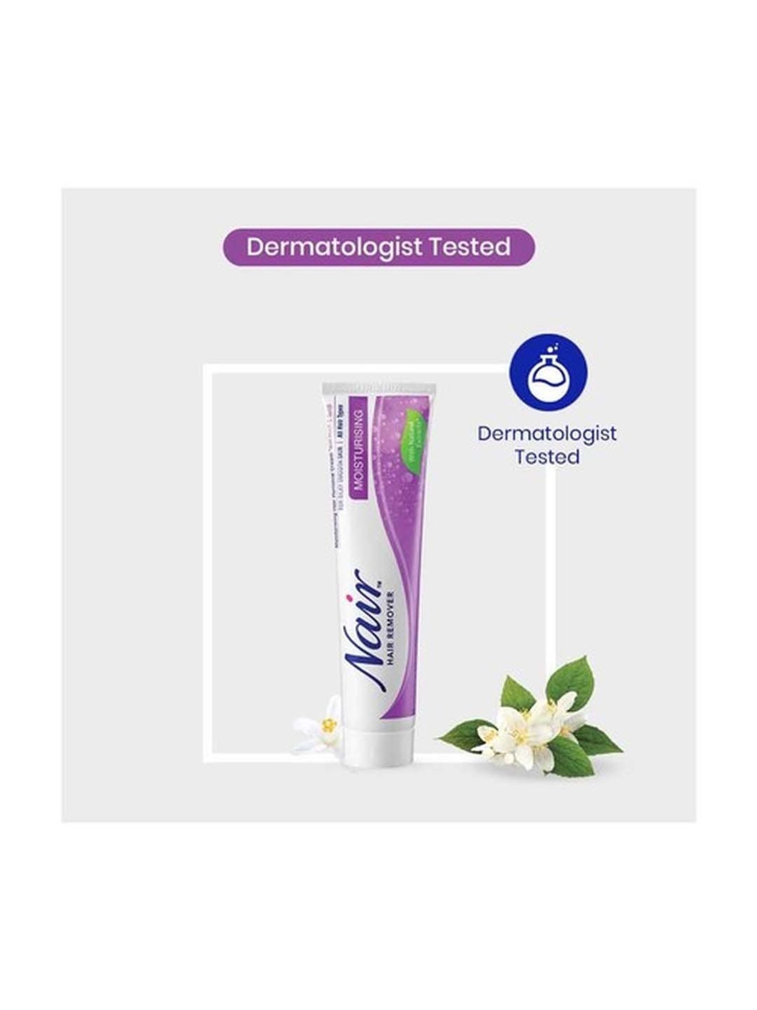 NAIR Hair Remover Moisturizing Hair Removal Cream - 110 gm