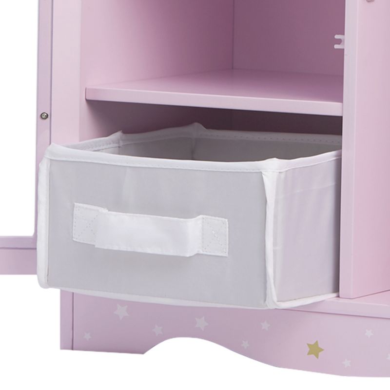 Olivia's Little World - Twinkle Stars Princess 18" Doll Fancy Closet with 3 Hangers