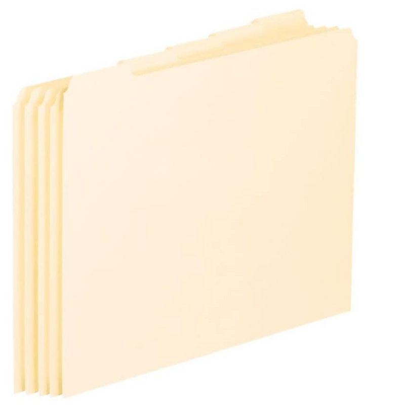 JAM Paper 8 5/8'' x 11 1/2'' 6pk Plastic 3 Hole Punch Binder Envelopes, Hook & Loop Closure, 1" Expansion - Multicolor