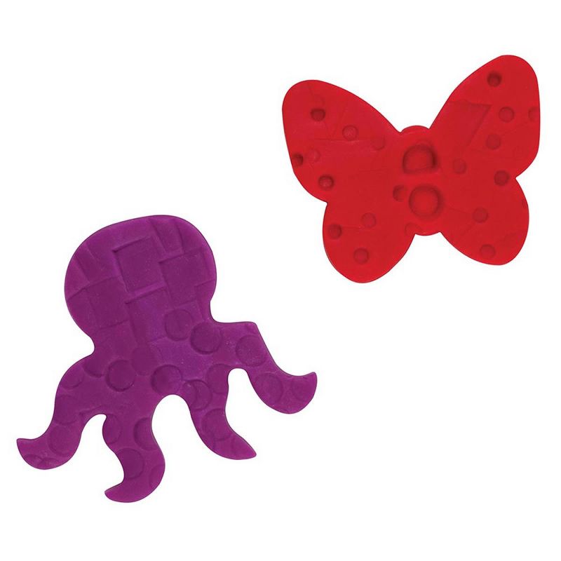 Chenille Kraft Brightly Colored Jumbo Cutter & Rolling Pin Set for Dough and Clay